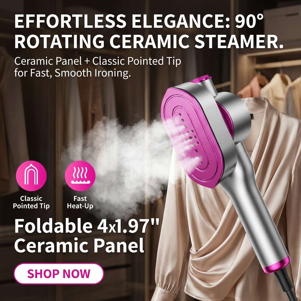 Nano-Steam Portable Garment Steamer